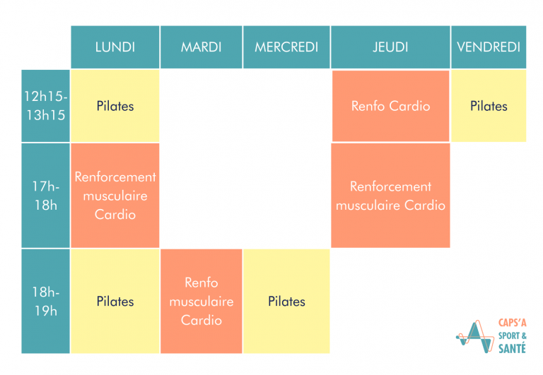 Planning CAPS'A 2026 Tout Public